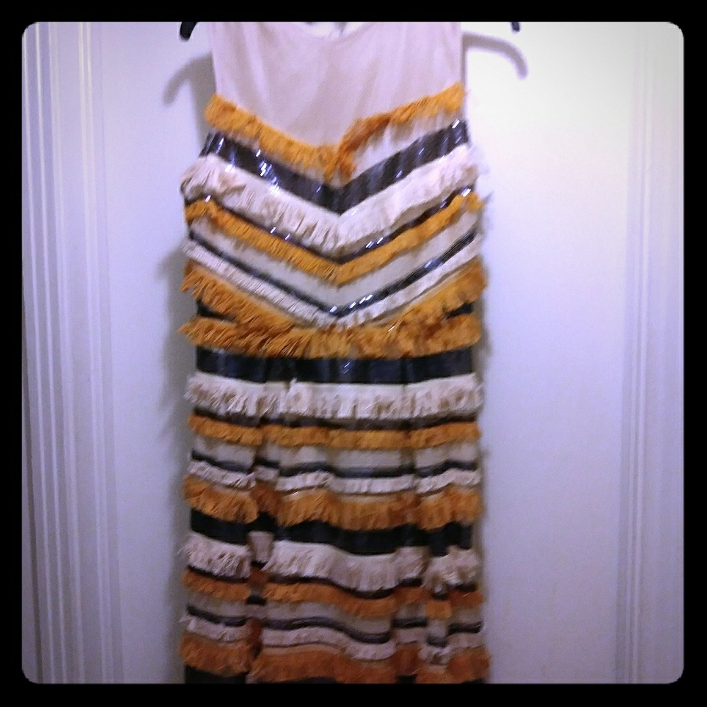 Eva Mendes designer dress